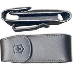 [CỔ LỖ SĨ] VICTORINOX POUCH BAO DA ĐEN CÓ CLIP CÀI
