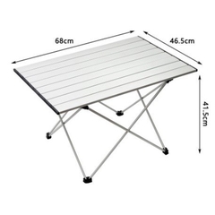 [Cổ Lỗ Sĩ] NATUREHIKE bàn gấp siêu nhẹ FT08 bằng nhôm NH19Z008-Z [Chính hãng]