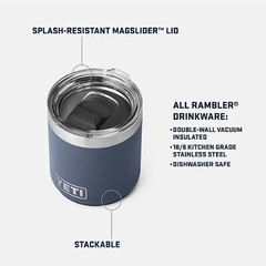 [CỔ LỖ SĨ] YETI RAMBLER 10 OZ LOWBALL CỐC GIỮ NHIỆT [Hàng chuẩn, shipUS]
