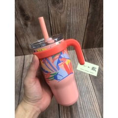 [CỔ LỖ SĨ] REDUCE COLD MUG WITH LID AND STRAW 18 OZ CỐC GIỮ NHIỆT [Hàngchuẩn, shipUS]