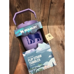 [CỔ LỖ SĨ] STANLEY ICE FLOW FLIP STRAW TUMBLER 20 OZ BÌNH GIỮ NHIỆT [Hàng chuẩn, nhậpUS]