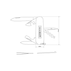 [CỔ LỖ SĨ] VICTORINOX SPARTAN MỚI DỤNG CỤ ĐA NĂNG