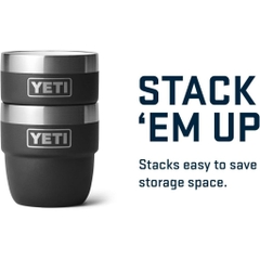[CỔ LỖ SĨ] YETI RAMBLER ESPRESSO CUP  4 OZ - PACK 2 CỐC GIỮ NHIỆT [Hàng chuẩn, shipUS]