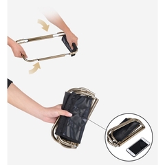 [Cổ Lỗ Sĩ] NATUREHIKE Alu Alloy foldable Ghế gấp mini NH17Z012-L [Chính hãng]