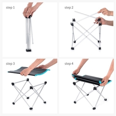 [Cổ Lỗ Sĩ] NATUREHIKE bàn gấp siêu nhẹ FT08 bằng nhôm NH19Z008-Z [Chính hãng]