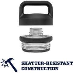 [CỔ LỖ SĨ] YETI RAMBLER 18 OZ CHUTE CAP BÌNH GIỮ NHIỆT [Hàng chuẩn, nhậpUS]