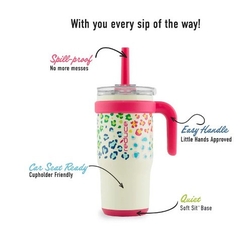 [CỔ LỖ SĨ] REDUCE COLD MUG WITH LID AND STRAW 18 OZ CỐC GIỮ NHIỆT [Hàngchuẩn, shipUS]