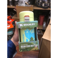 [CỔ LỖ SĨ] STANLEY IMAGINATION FLOWSTEADY BEAR CUB BOTTLE 12 OZ  BÌNH GIỮ NHIỆT [Hàng chuẩn, nhậpUS]