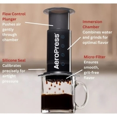 [CỔ LỖ SĨ] AEROPRESS ORIGINAL SINGLE CUP DỤNG CỤ PHA CAFE CẦM TAY [Hàng chuẩn, madeinUSA]