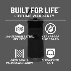 [CỔ LỖ SĨ] STANLEY ICEFLIP STRAW 17 OZ BÌNH GIỮ NHIỆT [Hàng chuẩn, nhậpUS]
