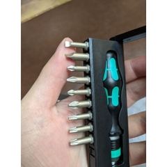 [CỔ LỖ SĨ] WERA KRAFTFORM KOMPACT 10 BỘ VÍT [Hàng chuẩn, shipĐức]