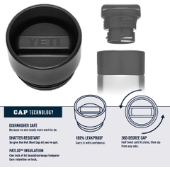 YETI RAMBLER  HOT CAP BÌNH GIỮ NHIỆT