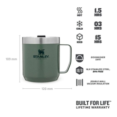 [CỔ LỖ SĨ] STANLEY CLASSIC LEGENDARY CAMP MUG 12OZ CỐC GIỮ NHIỆT [Hàng chuẩn, nhậpUS]