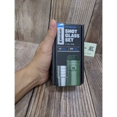 [CỔ LỖ SĨ] STANLEY ADVENTURE NESTING SHOT GLASS  bộ Cốc Bình [Hàng chuẩn, nhậpUS]