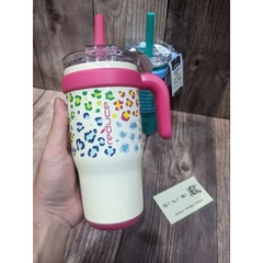 [CỔ LỖ SĨ] REDUCE COLD MUG WITH LID AND STRAW 18 OZ CỐC GIỮ NHIỆT [Hàngchuẩn, shipUS]