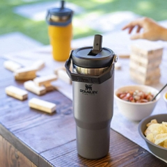 [CỔ LỖ SĨ] STANLEY THE ICEFLOW FLIP STRAW TUMBLER  30 OZ BÌNH GIỮ NHIỆT [Hàng chuẩn, nhậpUS]