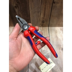 [Cổ Lỗ Sĩ] Knipex combination cán 2K 03 02 180/160 Kìm đa năng