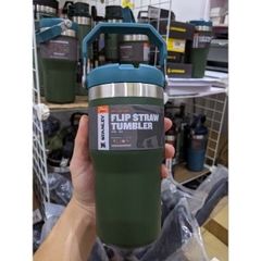 [CỔ LỖ SĨ] STANLEY ICE FLOW FLIP STRAW TUMBLER 20 OZ BÌNH GIỮ NHIỆT [Hàng chuẩn, nhậpUS]