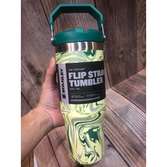 [CỔ LỖ SĨ] STANLEY THE ICEFLOW FLIP STRAW TUMBLER  30 OZ BÌNH GIỮ NHIỆT [Hàng chuẩn, nhậpUS]