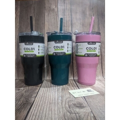 [CỔ LỖ SĨ] REDUCE TUMBLER WITH LID AND STRAW 34 OZ CỐC GIỮ NHIỆT [Hàngchuẩn, shipUS]
