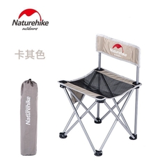 [Cổ Lỗ Sĩ] NATUREHIKE LIGHT FOLDING Ghế xếp có tựa nhỏ gọn NH16J001-J [Chính hãng]