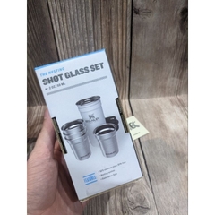 [CỔ LỖ SĨ] STANLEY ADVENTURE NESTING SHOT GLASS  bộ Cốc Bình [Hàng chuẩn, nhậpUS]