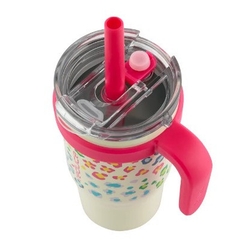 [CỔ LỖ SĨ] REDUCE COLD MUG WITH LID AND STRAW 18 OZ CỐC GIỮ NHIỆT [Hàngchuẩn, shipUS]