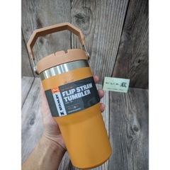 [CỔ LỖ SĨ] STANLEY ICE FLOW FLIP STRAW TUMBLER 20 OZ BÌNH GIỮ NHIỆT [Hàng chuẩn, nhậpUS]