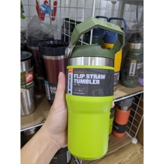 [CỔ LỖ SĨ] STANLEY ICE FLOW FLIP STRAW TUMBLER 20 OZ BÌNH GIỮ NHIỆT [Hàng chuẩn, nhậpUS]