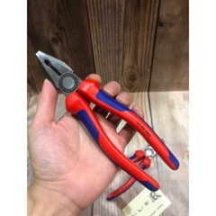 [Cổ Lỗ Sĩ] Knipex combination cán 2K 03 02 180/160 Kìm đa năng