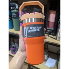 [CỔ LỖ SĨ] STANLEY ICE FLOW FLIP STRAW TUMBLER 20 OZ BÌNH GIỮ NHIỆT [Hàng chuẩn, nhậpUS]