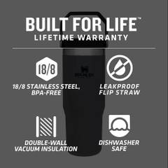 [CỔ LỖ SĨ] STANLEY THE ICEFLOW FLIP STRAW TUMBLER  30 OZ BÌNH GIỮ NHIỆT [Hàng chuẩn, nhậpUS]