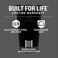[CỔ LỖ SĨ] STANLEY CLASSIC STAY CHILL BEER PINT 16OZ BÌNH GIỮ NHIỆT  [Hàng chuẩn, nhậpUS]