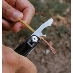 Dao đa năng hiệu Nextool mã NE20153 bằng thép không gỉ, chiều dài 110.8 mm, màu đen (EDC Multifunctional Knife)