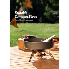 [Cổ Lỗ Sĩ] NATUREHIKE FOLD CAMP STOVE NH21RJ009 [Chính hãng]