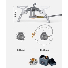 [Cổ Lỗ Sĩ] NATUREHIKE FOLD CAMP STOVE NH21RJ009 [Chính hãng]