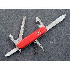 VICTORINOX CAMPER – Dao đa năng Thụy Sĩ hàng cũ tuyển chọn – 14 chức năng, full tool hoạt động tốt, hình thức đẹp