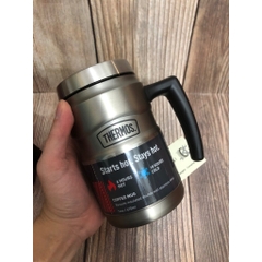 THERMOS Stainless King 16oz (470ml) SK1600 Cốc Giữ Nhiệt Giữ Nóng 6H, Lạnh 18H, Nắp Trượt Chống Tràn, Inox 304 Cao Cấp