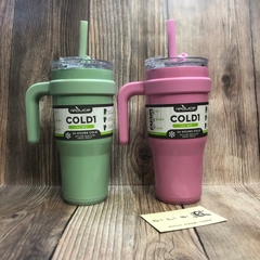 [CỔ LỖ SĨ] REDUCE COLD MUG WITH LID AND STRAW 24 OZ CỐC GIỮ NHIỆT