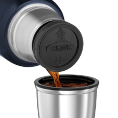 THERMOS Stainless King 16oz (470ml) SK2000 Bình Giữ Nhiệt  Inox 18/8, Giữ Nóng 18H / Lạnh 24H, Nắp Ly Tiện Lợi, Chống R