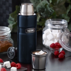 THERMOS Stainless King 16oz (470ml) SK2000 Bình Giữ Nhiệt  Inox 18/8, Giữ Nóng 18H / Lạnh 24H, Nắp Ly Tiện Lợi, Chống R