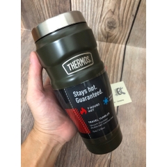 THERMOS 470ml (16oz) Stainless King SK1005 Binh giữ nhiệt – Giữ nóng 7h, lạnh 18h, chống rò rỉ DrinkLock, inox 18/8 cao