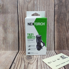 NEXTORCH TA21 – ĐÈN PIN CHIẾN THUẬT MINI | 1300 LUMENS | ÁNH SÁNG TRẮNG + ĐỎ