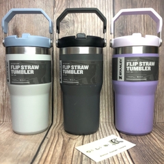 [CỔ LỖ SĨ] STANLEY ICE FLOW FLIP STRAW TUMBLER 20 OZ BÌNH GIỮ NHIỆT [Hàng chuẩn, nhậpUS]