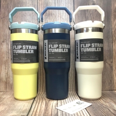 [CỔ LỖ SĨ] STANLEY THE ICEFLOW FLIP STRAW TUMBLER  30 OZ BÌNH GIỮ NHIỆT [Hàng chuẩn, nhậpUS]