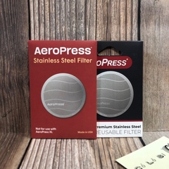 [CỔ LỖ SĨ] AEROPRESS STAINLESS STEEL REUSABLE FILTER TẤM LỌC BẰNG SẮT [Hàng chuẩn, madeinUSA]