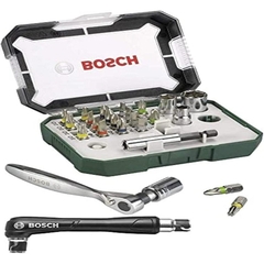 [Cổ Lỗ Sĩ] BOSCH SCREWDRIVER BIT AND RACHET Bộ vít 27 pcs và rachet [Hàng chuẩn, shipĐức]