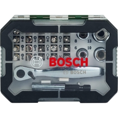 [Cổ Lỗ Sĩ] BOSCH SCREWDRIVER BIT AND RACHET Bộ vít 27 pcs và rachet [Hàng chuẩn, shipĐức]