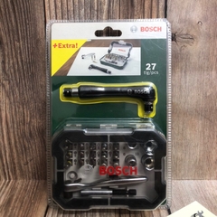 [Cổ Lỗ Sĩ] BOSCH SCREWDRIVER BIT AND RACHET Bộ vít 27 pcs và rachet [Hàng chuẩn, shipĐức]