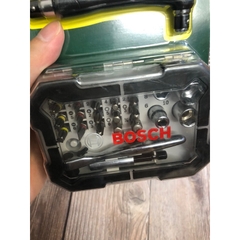 [Cổ Lỗ Sĩ] BOSCH SCREWDRIVER BIT AND RACHET Bộ vít 27 pcs và rachet [Hàng chuẩn, shipĐức]